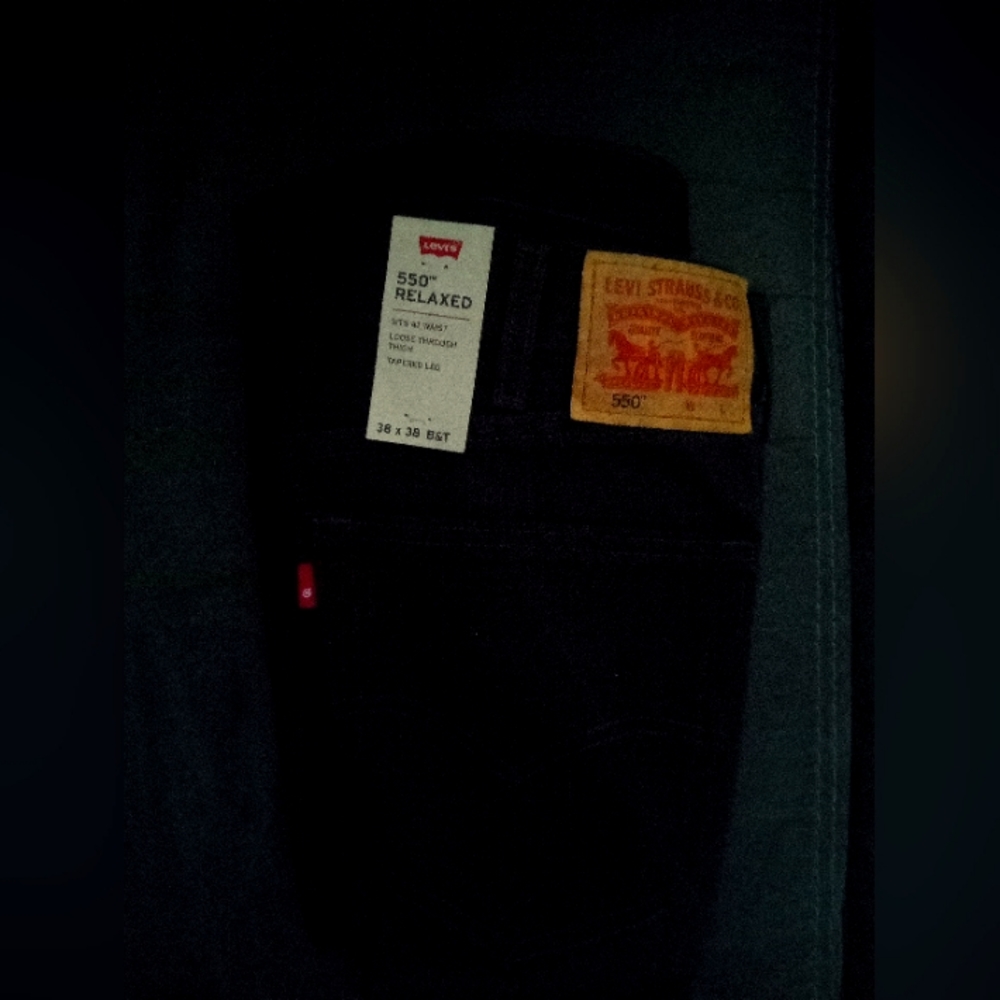 Black Levi's Jeans 550 38×38